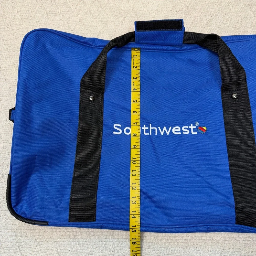 Southwest Airlines Blue Duffel Bag Travel Carry On Embroidered Logo HALO 24 Inch